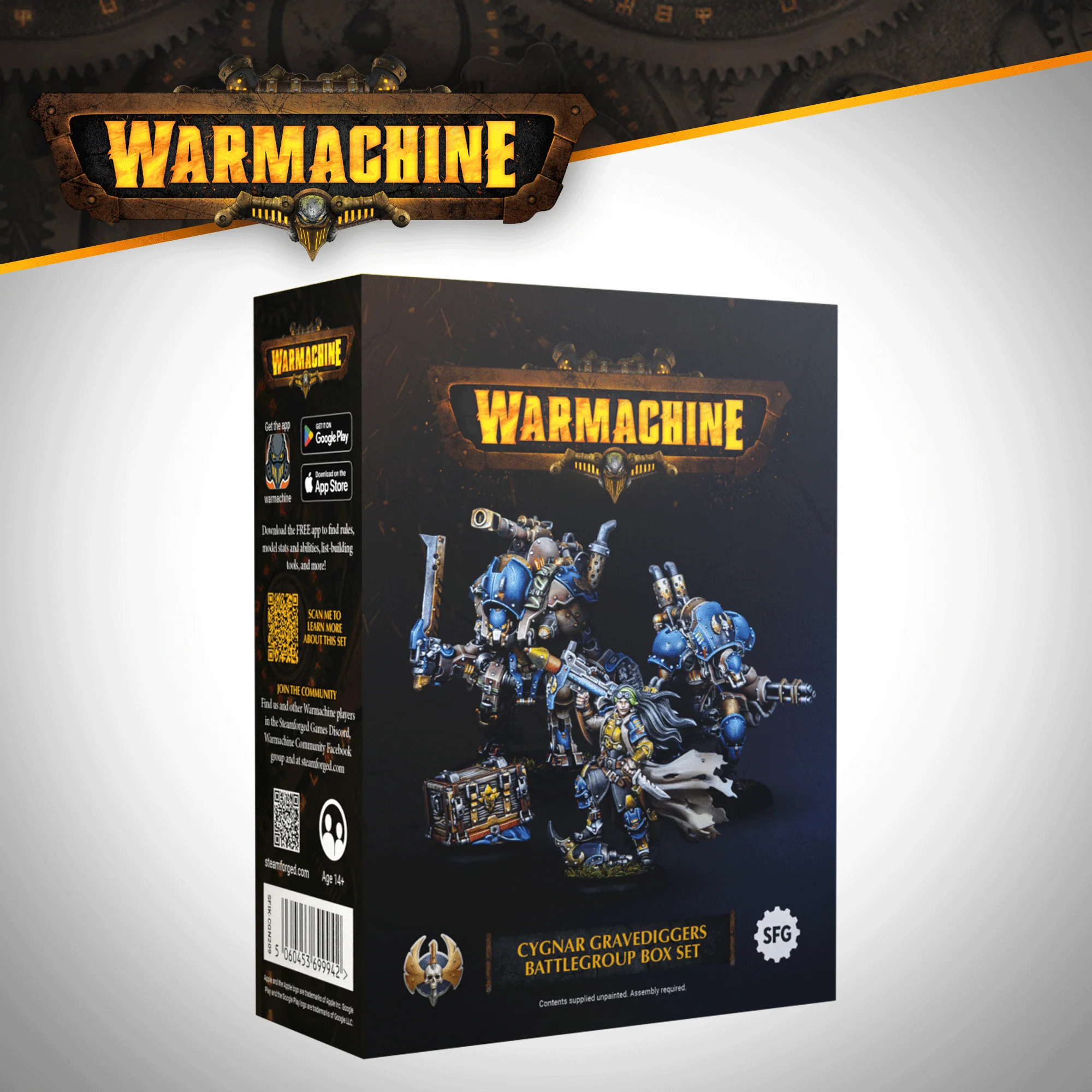 Warmachine: Cygnar Gravediggers Battlegroup Box - Image 6