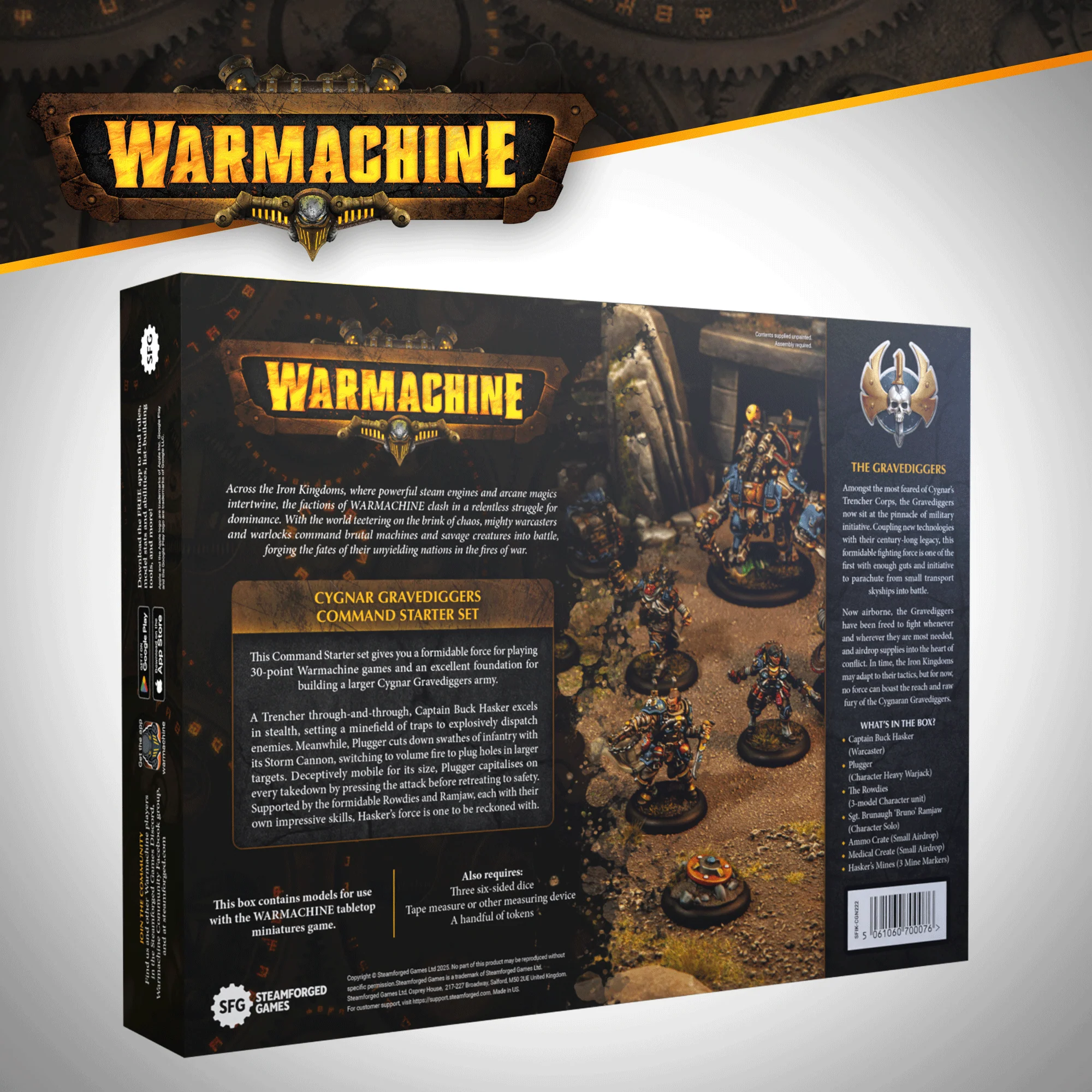 Warmachine: Cygnar Gravediggers Command Starter - Image 12