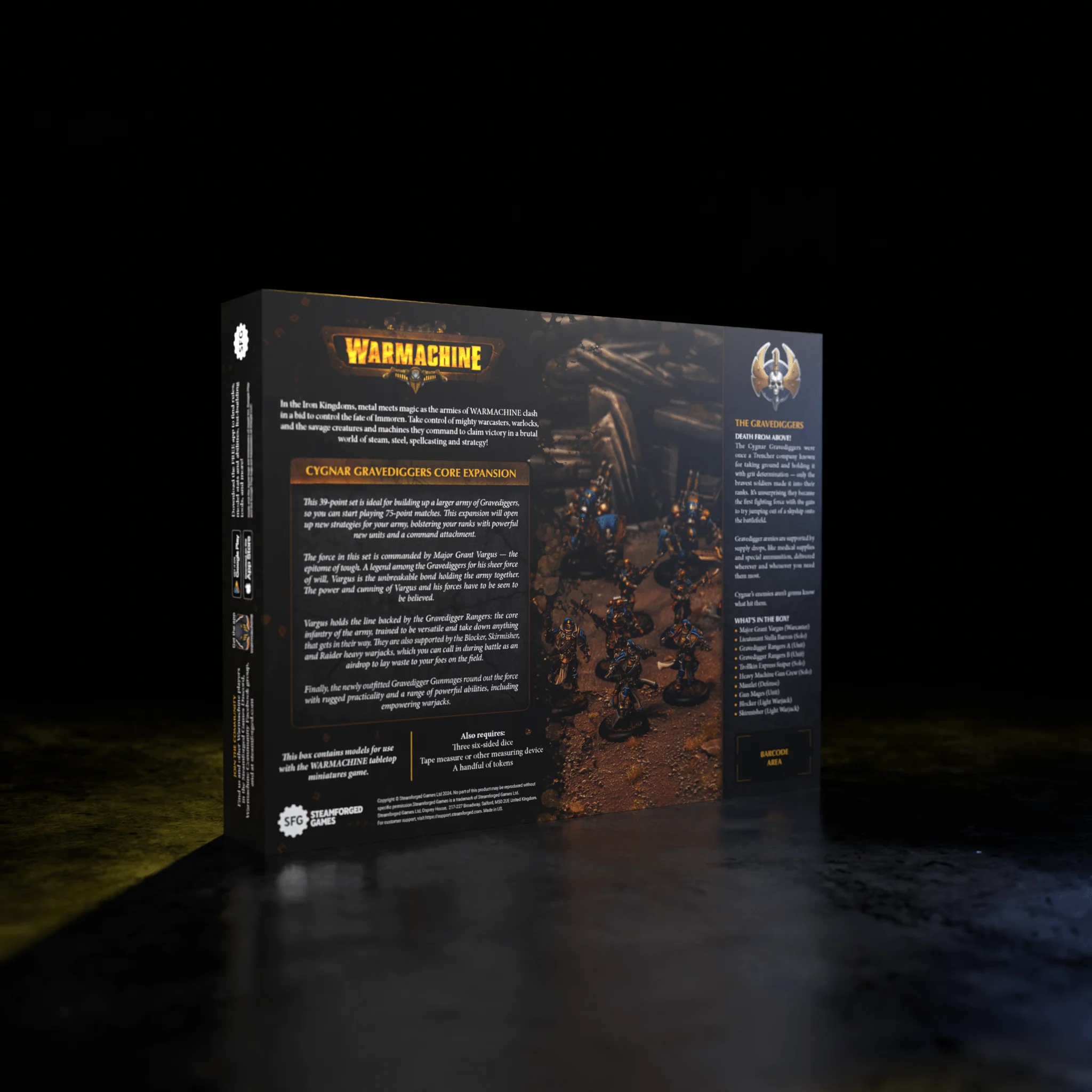 Warmachine: Cygnar Gravediggers Core Expansion - Image 14